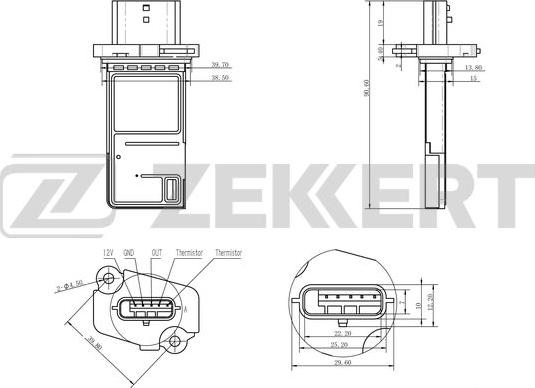 Zekkert SE-1005 - Debimetro autozon.pro