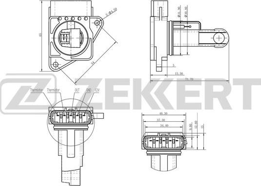 Zekkert SE-1007 - Debimetro autozon.pro