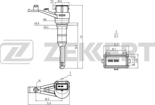 Zekkert SE-8501 - Sensore, Velocità autozon.pro