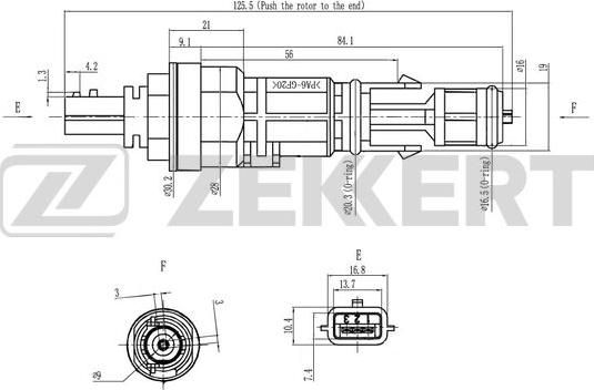 Zekkert SE-8502 - Sensore, Velocità autozon.pro