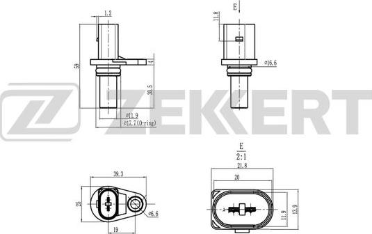 Zekkert SE-8511 - Sensore, Velocità autozon.pro