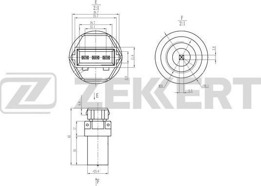 Zekkert SE-8513 - Sensore, Velocità autozon.pro