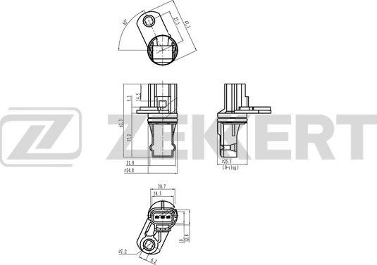 Zekkert SE-8517 - Sensore, Velocità autozon.pro