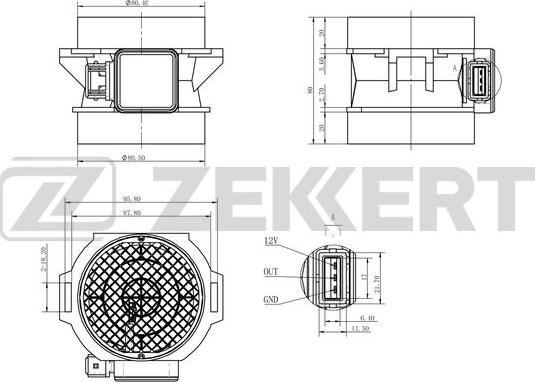 Zekkert SE-2001 - Debimetro autozon.pro