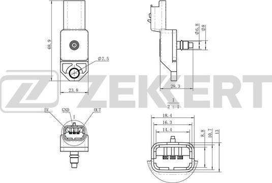 Zekkert SE-2015 - Debimetro autozon.pro