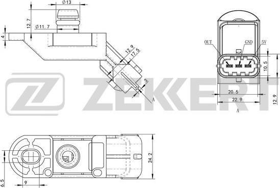 Zekkert SE-2012 - Debimetro autozon.pro