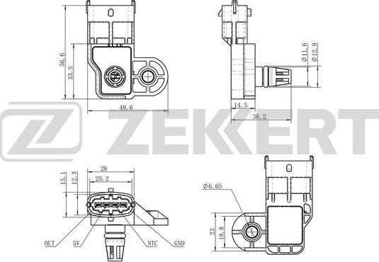 Zekkert SE-2024 - Debimetro autozon.pro