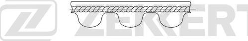 Zekkert ZR-1046 - Cinghia dentata autozon.pro