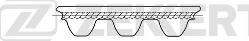 Zekkert ZR-1054 - Cinghia dentata autozon.pro