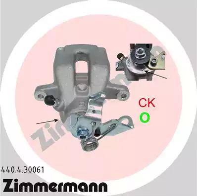 Zimmermann 440.4.30061 - Pinza freno autozon.pro