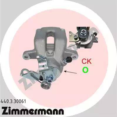 Zimmermann 440.3.30061 - Pinza freno autozon.pro