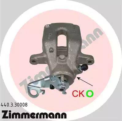 Zimmermann 440.3.30008 - Pinza freno autozon.pro