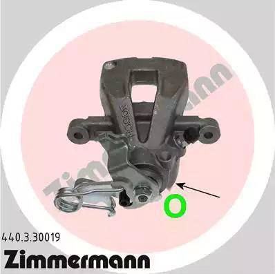 Zimmermann 440.3.30019 - Pinza freno autozon.pro