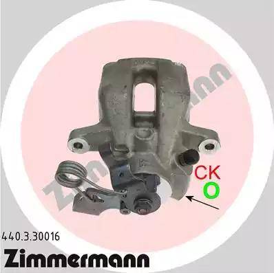 Zimmermann 440.3.30016 - Pinza freno autozon.pro