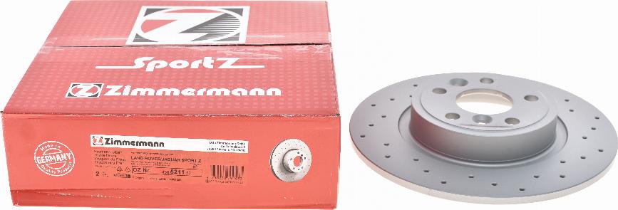 Zimmermann 450.5211.52 - Discofreno autozon.pro