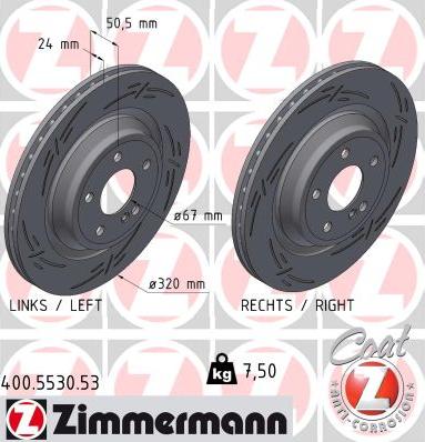 Zimmermann 400.5530.53 - Discofreno autozon.pro