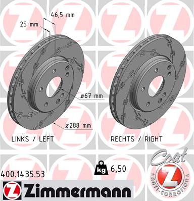 Zimmermann 400.1435.53 - Discofreno autozon.pro