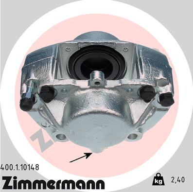 Zimmermann 400.1.10148 - Pinza freno autozon.pro