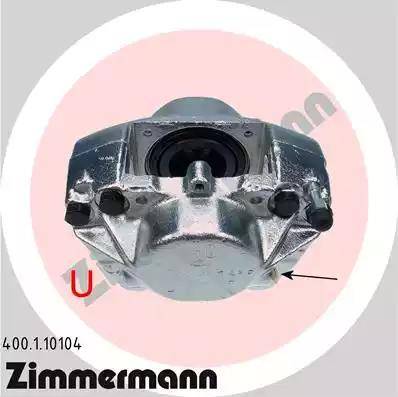 Zimmermann 400.1.10104 - Pinza freno autozon.pro