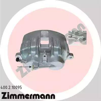 Zimmermann 400.2.10095 - Pinza freno autozon.pro