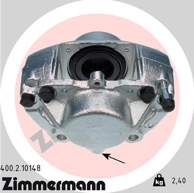 Zimmermann 400.2.10148 - Pinza freno autozon.pro