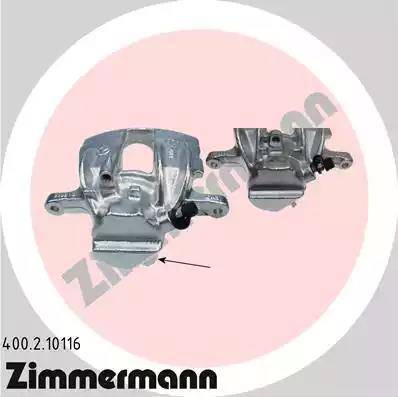 Zimmermann 400.2.10116 - Pinza freno autozon.pro