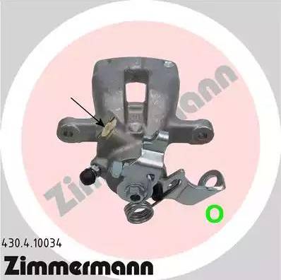 Zimmermann 430.4.10034 - Pinza freno autozon.pro