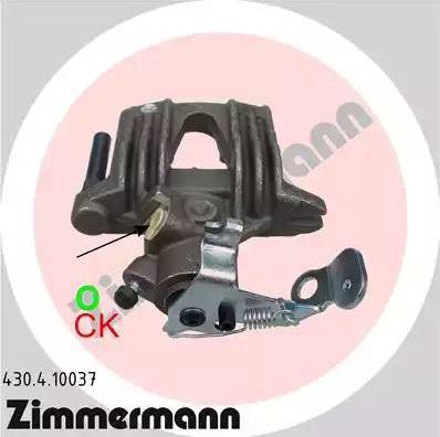 Zimmermann 430.4.10037 - Pinza freno autozon.pro