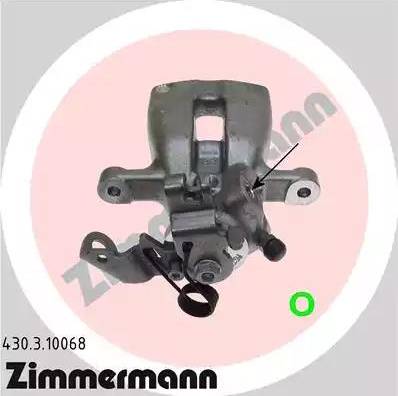 Zimmermann 430.3.10068 - Pinza freno autozon.pro