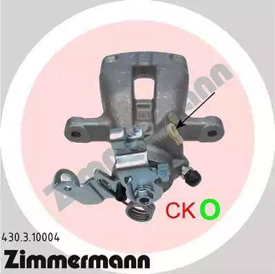 Zimmermann 430.3.10004 - Pinza freno autozon.pro