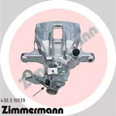 Zimmermann 430.3.10039 - Pinza freno autozon.pro