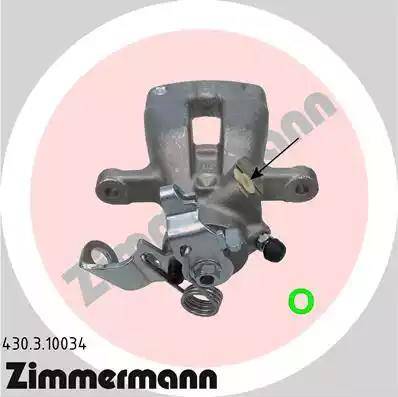 Zimmermann 430.3.10034 - Pinza freno autozon.pro