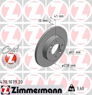 Zimmermann 470.1079.20 - Discofreno autozon.pro