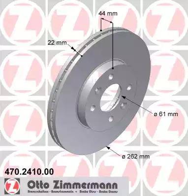 Zimmermann 470.2410.00 - Discofreno autozon.pro