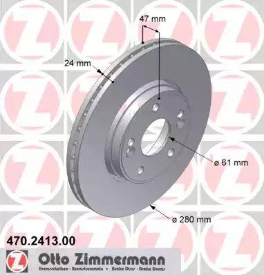 Zimmermann 470.2413.00 - Discofreno autozon.pro