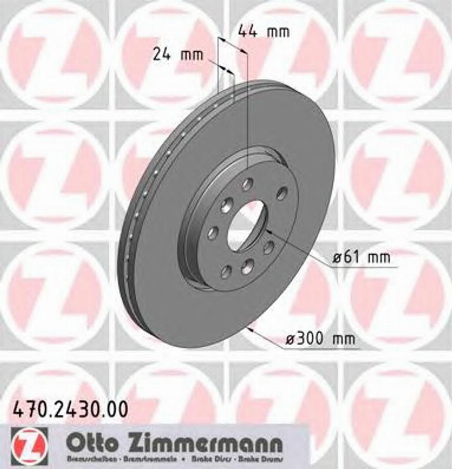 Zimmermann 470.2430.00 - Discofreno autozon.pro