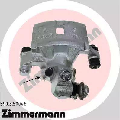 Zimmermann 590.3.50046 - Pinza freno autozon.pro