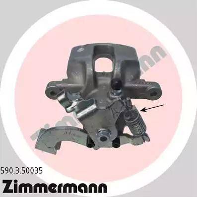 Zimmermann 590.3.50035 - Pinza freno autozon.pro