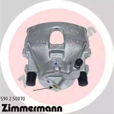 Zimmermann 590.2.50070 - Pinza freno autozon.pro