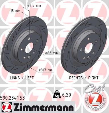 Zimmermann 590.2841.53 - Discofreno autozon.pro