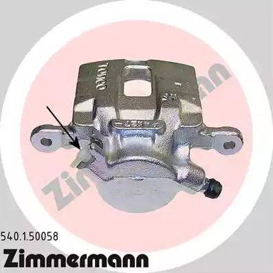 Zimmermann 540.1.50058 - Pinza freno autozon.pro