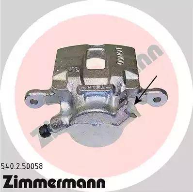 Zimmermann 540.2.50058 - Pinza freno autozon.pro