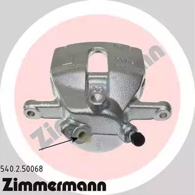 Zimmermann 540.2.50068 - Pinza freno autozon.pro