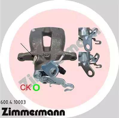 Zimmermann 600.4.10003 - Pinza freno autozon.pro