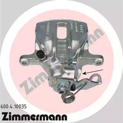 Zimmermann 600.4.10035 - Pinza freno autozon.pro