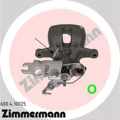 Zimmermann 600.4.10025 - Pinza freno autozon.pro