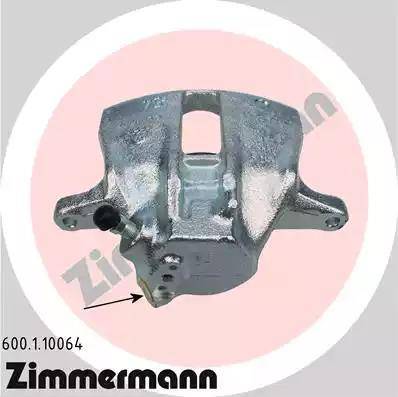 Zimmermann 600.1.10064 - Pinza freno autozon.pro