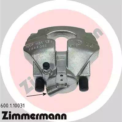 Zimmermann 600.1.10031 - Pinza freno autozon.pro