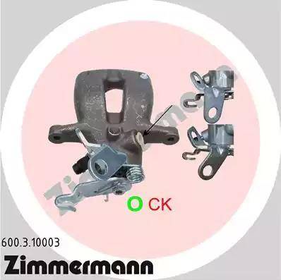 Zimmermann 600.3.10003 - Pinza freno autozon.pro