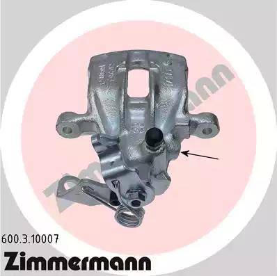 Zimmermann 600.3.10007 - Pinza freno autozon.pro